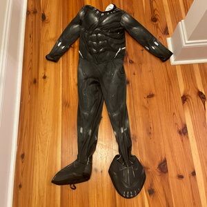 Avenger Black and Silver Superhero Costume